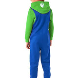 Super Mario Luigi Onesie Costume for Kids | OppoSuits