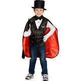 Aeromax Jr. Magician Costume with Top Hat – Kids One Size