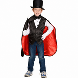 Aeromax Jr. Magician Costume with Top Hat – Kids One Size