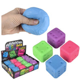 Marshmallow Neon Dice 2" Squishy | Assorted Colors