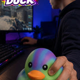 Fun Doh SquishZilla Mega Tie-Dye Duck Jelly Squishy – 5"