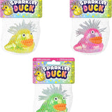 ORB Curiosities Sparklee Duck Mega Sugar Squish | Assorted Glitter Duck Sensory Toy
