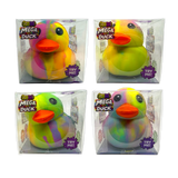 Fun Doh SquishZilla Mega Tie-Dye Duck Jelly Squishy – 5"