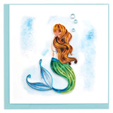 Mermaid Greeting Card by Quilling Card