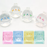 Molang Clear Mochi Squishy – Assorted Pastel Colors