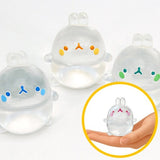 Molang Clear Mochi Squishy – Assorted Pastel Colors