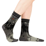 🖤 Mothman Crew Socks  By FootClothes