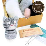 Cat Needle Felting Activity Kit