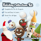 Holiday Collection Needle Felting Activity Kit