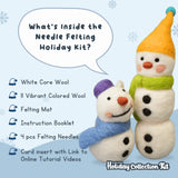 Holiday Collection Needle Felting Activity Kit