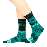 Nessie Adult Crew Socks One Size Fits Most