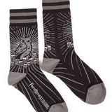 Night Owl Adult Crew Socks One Size Fits Most By FootClothes