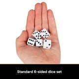 Black and White Dice, 5-Count Set By Spin Master Games