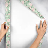 Opulent Wedding Gift Wrap – Luxury Floral Wrapping Paper Roll (5' x 30")