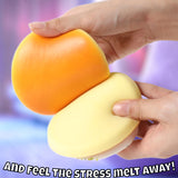 Grabie Fluffy Egg Pancakes – Scented Slow-Rise Foam Squishy