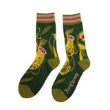Pitcher Plant Adult Crew Socks One Size Fits Most By FootClothes