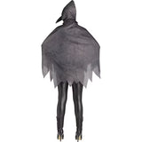 Plague Doctor Poncho Adult Costume with Mask & Belt