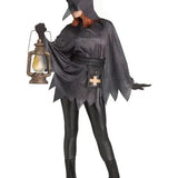 Plague Doctor Poncho Adult Costume with Mask & Belt