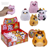 2.75" Sugar Squeeze Plush Farm Animals – Squishy Plush Fidget Toy