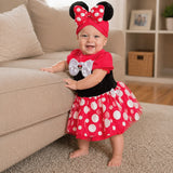 Disney Minnie Mouse Red Posh Infant Costume | Disguise