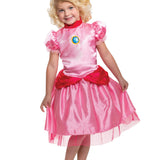 Nintendo Super Mario Princess Peach Deluxe Toddler Costume 3T-4T by Disguise