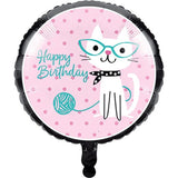 Purrfect Party 18" Foil Balloon