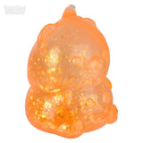 Jumbo Squeezy Halloween Pumpkin Bear – 4" Squishy Fidget Toy