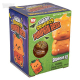 Jumbo Squeezy Halloween Pumpkin Bear – 4" Squishy Fidget Toy