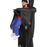 Ghost Face® Piggyback Inflatable Adult Costume by Fun World