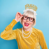 Queen Of Everything Headband Crown By Festive Gal