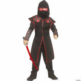 Black & Red Cyber Ninja Costume for Kids with Light-Up Cyber Spex | Fun World
