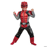 Power Rangers Beast Morphers Red Ranger Muscle Kids Costume by Disguise