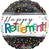 17" “Officially Retired” Foil Balloon