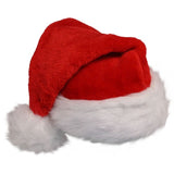 Deluxe Plush Santa Hat 17" – Adult Sizes S, M, L & XL
