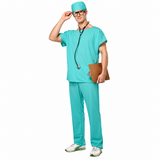 Doctor Scrubs Adult Men's Costume – California Costumes