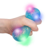 Scrunchems Galaxy Light Up Gel Squish Ball | One For Fun