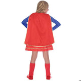 Supergirl Dress & Cape Costume for Kids | DC Comics by Amscan
