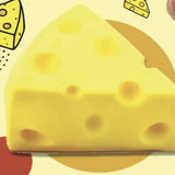 Slow Rise Foam Cheese Slice Squishy