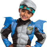 Power Rangers Beast Morphers Silver Ranger Toddler Costume – 2T