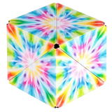 2.4" Shashibo Magnetic Puzzle Cube – Tie Dye Twist- Fidget Toy