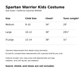 Spartan Warrior Kids Costume – California Costumes
