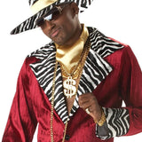 Burgundy Pimp Adult Costume by California Costumes