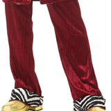 Burgundy Pimp Adult Costume by California Costumes