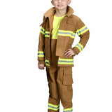Aeromax Jr. Firefighter Suit – Tan | Kids Firefighter Costume
