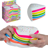 Easy Sqweezy Rainbow Cake Marshmallow Foam Squish – ORB Toys