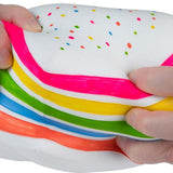 Easy Sqweezy Rainbow Cake Marshmallow Foam Squish – ORB Toys