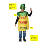 Toxic Waste Yellow Sour Candy Costume – Child