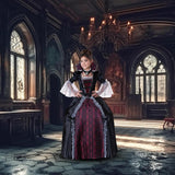 Vampiress of Versailles Deluxe Costume for Girls | InCharacter