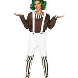 Adult Unisex Chocolate Factory Worker Costume by Tipsy Elves